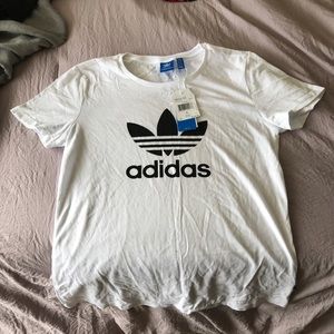 Adidas brand new logo tee